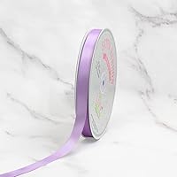 Creative Ideas PSF0508-430 Solid Satin Ribbon, Lavender, 5/8