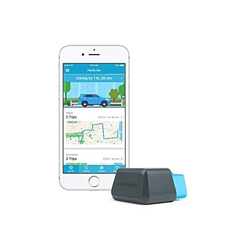 Automatic Connected Car Assistant New AUT-450C, LTE OBD II Adapter and App, Trip Tracking, Severe Crash Alert, Engine Diagnostics, Realtime Car Tracking, Roadside Assistance and Alexa Skill