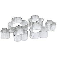 Kaiser Bakeware Clover Cookie Cutters (Set of 6)