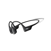 SHOKZ OpenRun Pro Mini - Premium Bone Conduction Open-Ear Bluetooth Sport Headphones - Sweat Resistant Wireless Earphones for Workouts and Running with Deep Base - Built-in Mic, with Headband