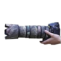 CHASING BIRDS Camouflage Waterproof Lens Coat for Nikon AF-S 80-400mm F4.5-5.6 G ED VR Rainproof Lens Protective Cover (Pine Camouflage, with 2.0X TC (TC-20E III))