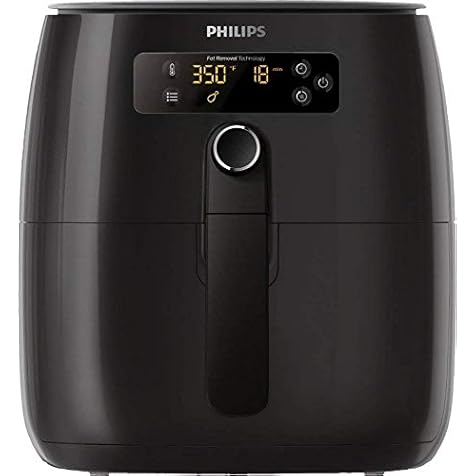 Philips Premium TurboStar 1.8lb/2.75qt Airfryer - HD9741/96 (Latest Model 2020) (Digital Black)