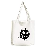 Universe And Alien Monster Tote Canvas Bag Shopping Satchel Casual Handbag