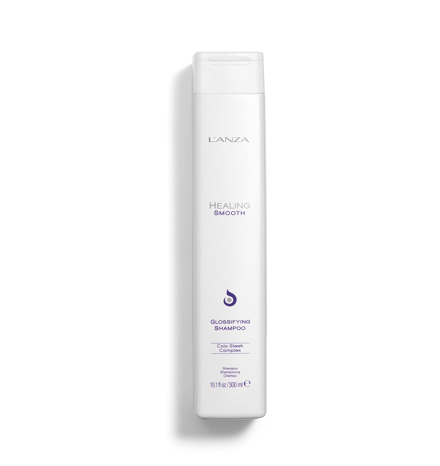 L'ANZA Healing Smooth Glossifying Shampoo, Nourishes, Repairs, and Boosts Hair Shine and Strength for a Perfect Silky-Smooth, Frizz-free Look (33.8 Fl Oz)