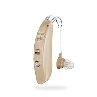 Rechargeable Hearing Aids, Hearing Amplifier for Seniors with Noise Cancelling for Adults, Invisible Hearing Amplifier Digital Display, Easy to Carry