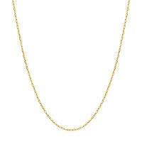 14k Gold Nautical Ship Mariner Anchor Chain Necklace Jewelry for Women in White Gold Yellow Gold Choice of Lengths 16 18 20 22 24 and 0.95mm 1.25mm