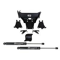 Superlift Dual Stabilizer Kit for Ford F-250/F-350 | Superlift Shadow Series Cylinders | 92741 | Fits 2005-2022 Ford F-250 / F-350 with No Lift to Any Lift Height