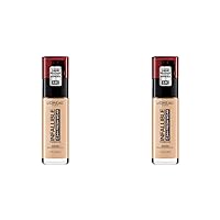 L'Oreal Paris Makeup Infallible Up to 24 Hour Fresh Wear Foundation, Natural Rose, 1 fl; Ounce (Pack of 2)