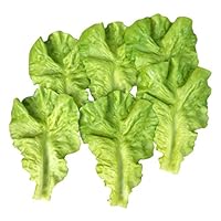 Artificial Lettuce Leaves Fake Vegetable (Pack of 6)