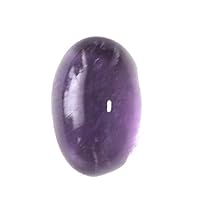 14.17 Carats TCW 100% Natural Beautiful Amethyst Oval Cabochon Gem by DVG