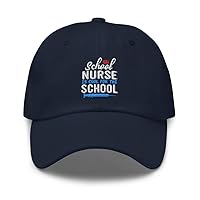 School Nurse Shirt First Day of School Ambulance Dad Cap