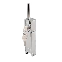 Prime-Line U 9997 Aluminum, Sliding Patio Door Keyed with Bolt Lock (Single Pack)
