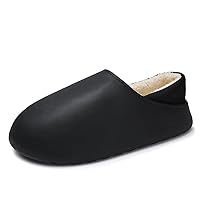 Unisex Slippers Casual Memory Foam Cozy House Shoes Comfort Slip-On Walking Mules with Indoor Outdoor Anti-Skid Sole for Men and Women