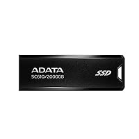 ADATA SSD External 2TB SC610 Read Speed 550MB/s USB 3.2 Gen 2 USB-A SC610-2000G-CBK/RD