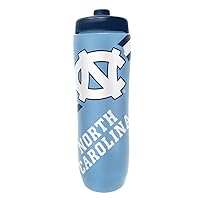 NCAA North Carolina Tar Heels Squeezy Water Bottle
