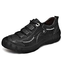 Motorcycle Hiking Shoes for Men, Lightweight Breathable, Slip Resistant