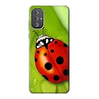 R0892 Ladybug Case Cover for Motorola Moto G Power (2022), Moto G Play (2023)
