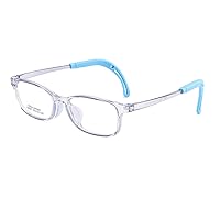Eyeglasses Frame Children Optical Glasses Frame TR90 Flexible Bendable One-piece Safe Eyeglasses Girls Boy