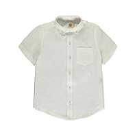 A+ Boys' S/S Oxford Button-Down Shirt