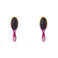 Wet Brush Disney Original Detangler Hair Brush - Summer Love - Comb for Women, Men and Kids - Wet or Dry – Removes Knots and Tangles - Natural, Straight, Thick, and Curly Hair (Pack of 2)