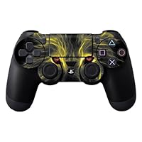 MightySkins Skin Compatible with Sony PS4 Controller - Neon Wolf | Protective, Durable, and Unique Vinyl Decal wrap Cover | Easy to Apply, Remove, and Change Styles | Made in The USA