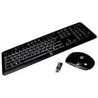 HP HEBREW Wireless Keyboard and Mouse Kit 667214-BB1