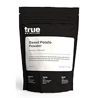 True Nutrition - Sweet Potato Powder - Paleo Friendly and Vegan Carbohydrate Powder or Meal Replacement - 1lb
