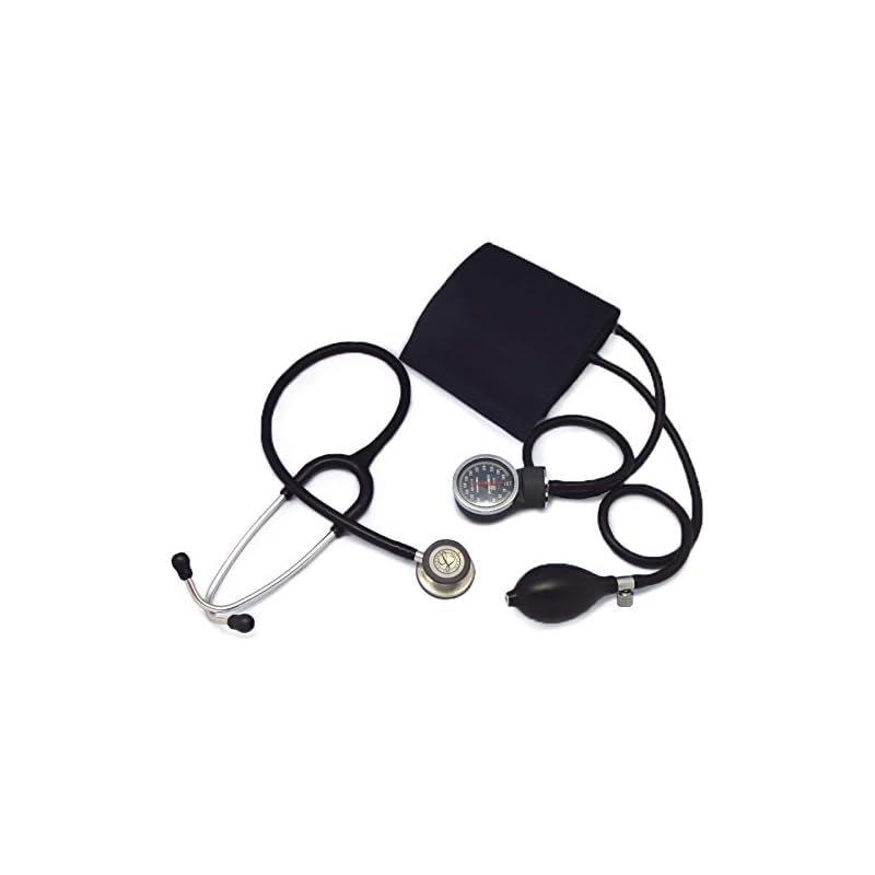 Mua [セット、ネームタグ付]リットマン聴診器 クラシック3(ブラック5620)＋アネロイド血圧計(ダークブルー) trên Amazon Nhật  chính hãng 2023 Giaonhan247