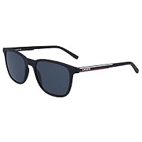 Lacoste Men's Stripes & Piping Rectangular Sunglasses