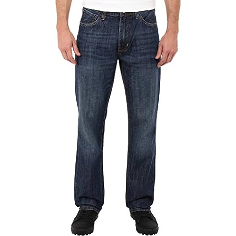 IZOD Men's Rigid Denim and Relaxed Fit