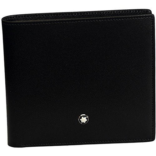 MONTBLANC Men's Credit Card Case, Black, One Size