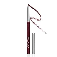 Retractable Waterproof Lip Liner High Pigmented and Creamy Color Slim Twist Up Smudge Proof Formula with Long Lasting All Day Wear No Sharpener Required, Black Berry, 1 Count