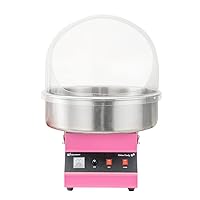 Restaurantware COVER ONLY: Hi Tek 21 x 13 Inch Cover For 21 Inch Cotton Candy Machine 1 Durable Candy Floss Machine Cover - Machine Sold Separately Handy Cut Out Acrylic Cotton Candy Dome Cover