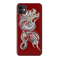 R2104 Yakuza Dragon Tattoo Case Cover for iPhone 11