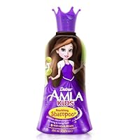 Dabur Amla Kids Nourishing Shampoo - 100% Natural Formula for Kids - Enriched with the Natural Goodness of Amla Oil, Almond Hair Oil, and Shikakai - Gentle Cleansing For Stronger Hair - 200 ml