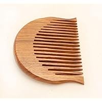 Drops Golden Sikh Kanga Hair Comb Wooden Hair Comb Wooden Kangha Wood Comb Pack of 3 Brown