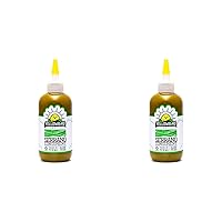 Serrano Hot Sauce by Yellowbird - Serrano Pepper Sauce with Serrano Peppers, Cucumbers, and Lime - Plant-Based, Gluten Free, Non-GMO Hot Pepper Sauce - Homegrown in Austin - 9.8 oz (Pack of 2)