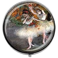 Degas' Ballerina Pill Box Candy Box Ballerina Pendant Degas' Ballerina Painting Art Jewelry Dancers Jewelry Dancers Jewelry Ballet