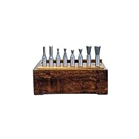 Amana Tool - AMS-408 8Piece Carbide Tipped Dovetail For Incra Jig & Jointech 1/2