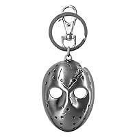 Warner Bros. Friday The 13th Jason Mask Pewter Key Ring