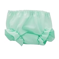 I.C. Collections Baby Double Seat Diaper Cover with Ruffle Edging (Style 163)