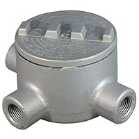 Conduit Outlet Body, Iron, T, 3/4 In.