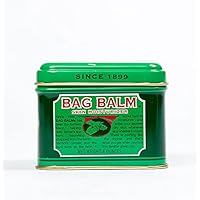 Bag Balm Vermont's Original Moisturizing for Dry Skin, Chapped Lips, Cracked Heels, Dog Paw Pads + More. 4 oz Tin