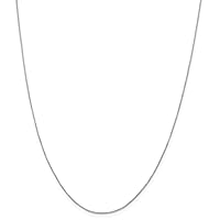 925 Sterling Silver Box Chain Necklace Jewelry for Women in Silver Choice of Lengths 16 18 20 24 22 26 28 30 36 and Variety of mm Options