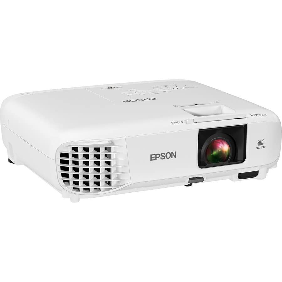 Epson, EPSV11H981020, PowerLite E20 3LCD Classroom Projector, 1 Each, White