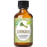 Healing Solutions Lemongrass Essential Oil - 100% Pure Therapeutic Grade, 120ml