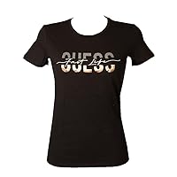 Women's t-Shirt Short Sleeve Crew Neck t-Shirt with Printed Logo Pure Cotton Item Q3BI12KAK90, JBLK Black/Nero, Small