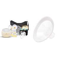 Medela Sonata Smart Breast Pump Double Electric Breastpump with PersonalFit Flex Breast Shields 2 Pack Small 21mm