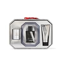 Platinum 3 Piece Luxe Fragrance Gift Set: 1.7 oz. Cologne, Travel Lotion, & Candle