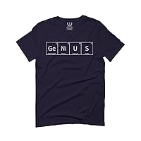 Periodic Table Genius Elements Funny Science Graphic Chemistry for Men T Shirt